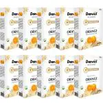 Deewal Herbal Multani Mitti Orange Face Pack Powder for Men Women, 1000g (Pack of 10)