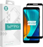 Sprig Black Edge To Edge Tempered Glass For Google Pixel 3A, Pixel 3A