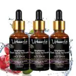 Urbaano Herbal 10% Vitamin C Face Serum with 0.5% Alpha Arbutin, 1% Hyaluronic Acid & Retinol - 30ml X3 = 90ml
