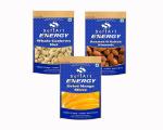 SoftArt Dry Fruits Combo Of Kaju,Salted Badam,Mango - (Pack of 3, 250 g Each)