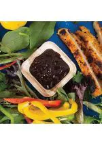 LEAFSHELF Disposable Palm Leaf Plates | Microwave & Oven Safe | Compostable, Biodegradable, Disposable Tableware | Eco-Friendly Use & Throw Plates | Party, Dinner Plate |8 * 8 Inch(Pack of 100)