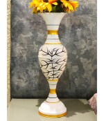 AdiCollar Flower Vase Big Size for Living Room Corner - 24 Inches Long - SP