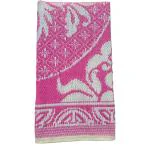 Jayam Traditional Indoor Outdoor Plastic Chatai Floor Mat Plastic Mat Perfect for Home 6 X 4 (PINK)