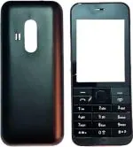 imbi Nokia 220 Black Plastic Replacement Body Front and Back Panel
