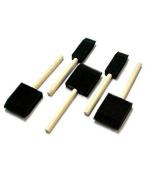 Qatalitic Black Dabber Candy Set Of 5 Pc For Calligraphy Writing, Mod Podge Applicator &Amp; Various Other Purpose Multicolor Paint Sponges