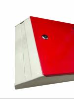 Implemental Metal Wall Mounted Letter box red Ivory Metal Mail Box/Letter Box,/Letter Box for Home/Letter Box for gate/Letter Box for Wall Hanging