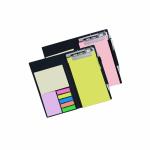 COI Memo Coral and Lemon Green Note pad Organiser/memo Notebook Holder for Office and Gifting Purpose(Set of 2)