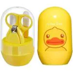 Ineffable Baby, Infant and Toddler Grooming Nail Cutter Kit/Baby Nail Clipper (Yellow)
