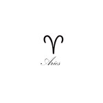 SIMPLY INKED Aries Astrology Temporary Tattoo, Zodiac symbol Tattoo for all (Aries Astrology Tattoo)