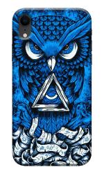 Mobiera Blue Owl Design Printed Back Cover Case For Iphone Xr
