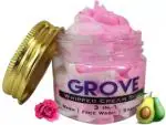 Grove Products Natural Rose Whipped Cream Soap|Face, Body Wash & Shaving Cream