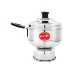 Mr. Cheff Chiratta Puttu Maker Stainless Steel Steamer (Pressure Cooker Top)