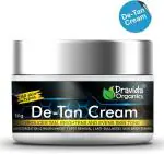 Dravida Organics De-Tan Cream All Skin Types Spot Removal 50 g