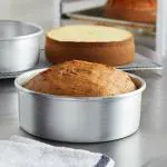 Whinsy Aluminium Baking Round Cake Pan For Microwave Oven