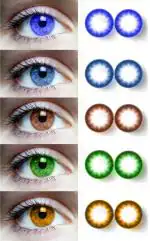 EYCOG Blue phemfilcon Contact Lenses (Pack Of 5)
