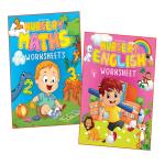 Nursery Worksheets A set of 2 Books Paperback 216 Pages