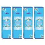 Satya Blue Waters Incense Sticks (Pack of 4) (100 Gram Each Box)