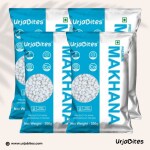 UrjaBites Makhana Premium (Fox Nuts) 800gms(Pack of 4, 200gm each) | Clean Hand Picked Phool Makhana