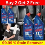 BLISS & BLUSH Toilet Cleaner blue 2Liter Fresh Lavender Fragrance | Effective Cleaning | Natural, Chemical-Free | Kills 99.9% germs