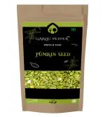 GARLIC PEPPER Raw Roasted Pumpkin Seeds for Eating 200g
