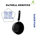 Kashvi Non Stick Big Saucepan/Tadka/Tadkapan | Useful for Home/Kitchen, Restaurants and Hotel |(14 cm, 1.5L capacity, Hard Coated Finish