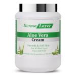 DermaLayer Aloe Vera Cream I enriched with the Goodness of Aloe Vera I For All Skin Types Face & Body 1000 ml