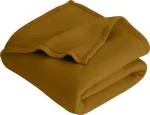 VORDVIGO Plain Polar Fleece Single Bed Blanket Warm Soft & Comfortable for Mild Winter/AC Room/Hotel/Donation/Travelling- Camel (60*90 inches)