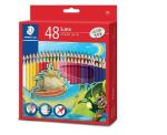 STAEDTLER Sharpener & 136 C48 Luna Hexagonal Shaped Color Pencils