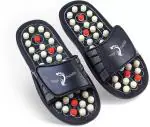 PUSPANJALI HERBALS Spring Acupressure Magnetic Therapy Sandals Yoga Paduka Acupressure Foot Relaxer Foot Manual Massager Slipper