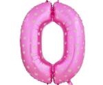 AMFIN 17 Inch, 2 / Two Number Foil Balloon for 2nd Birthday Party Decoration / Anniversary Party Decorations - Pink