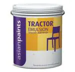 Asian Paints Tractor Emulsion Smooth Wall Finish -1 Liter Super White