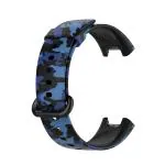 LIDDU Silicone Smart Watch Strap for Honor Band 5 (Army Blue)