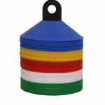 AS PLASTIC CONES FOR OUTDOOR SPORTS GAMES | COLOR-MULITCOLOR | PACK OF 10