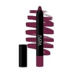 FLiCKA Lasting Lipsence Hd Crayon Lipstick Purple Color Matte Finish - 07 I Am Single (10 Gms)