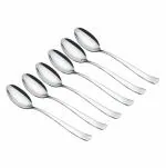 Tiara Nova Stainless Steel Dinner Spoon 18.5 cm (Set of 6)