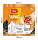 CHATORE SHYAM Handmade Punjabi Masala Papad - 200g | Handmade Crispy Tasty Snack for Daily Eating | No Additive