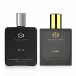The Man Company Black Night Perfume for Men | Long Lasting Fragrance | Everyday Use Combo Pack | Perfect Gift Set for Father & Brother