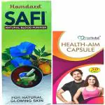 Herbshd Ayurvedic Safi Natural Blood Purifier Syrup 500ml & Health Aim Cap (Combo Pack)