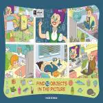 ABYZ Online Math Lesson. Find The 16 Hidden Objects In The Picture Puzzle For Kids