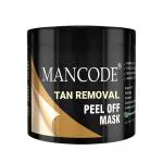 MAN CODE De Tan Removal Peel Off Mask For Men 100gm | Removes Blackheads and Whiteheads | Deep Skin Purifying Cleansing | Pack Of 1