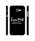 Casotec Quotes Design 3D Printed Hard Back Case Cover for Samsung Galaxy A3 (2017)