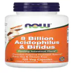 NOW Foods, 8 Billion Acidophilus & Bifidus, 120 Veg Capsules