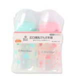 Smart Angel Japan Wide Neck Baby Feeding Bottle, Pack Of 2, 250ml Each