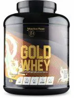 Nutrition Planet Gold Whey (With Real Cashew, Pistachio & Saffron) for Pre/Post Workout Recovery (Kesar Kaju Pista - 4lb, 60 Servings)