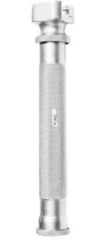 Alis Grey Stainless Steel Battery Handle Without A Gen 854 03 Vaginal Dilator