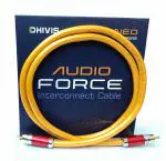 DHIVIS RCA HiFi Cable-2Meters, for Subwoofer, Power Amplifier to AVR, RCA to RCA Cable, 99.999% Copper, Gold Plated Plugs (2M-RCA Hi-Fi)