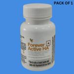 FOREVER LIVING PRODUCTS Active HA Softgel With Hyaluronic Acid, Turrneric Extract, and Zinc Nutraceutical | 60 N Softgels