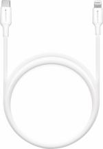 ZEBRONICS CL1000M 3A MFI Type-C to Lightning Cable, Apple Certified (White)