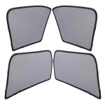 Able Sporty Half Car Sun Shade for Audi-A4 Set of 4