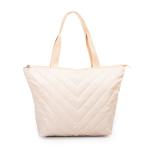 NYK ELLA Women's Beige Colored Polyester Tote Bag | Bags for Women | Stylish Polyester Shoulder Bag